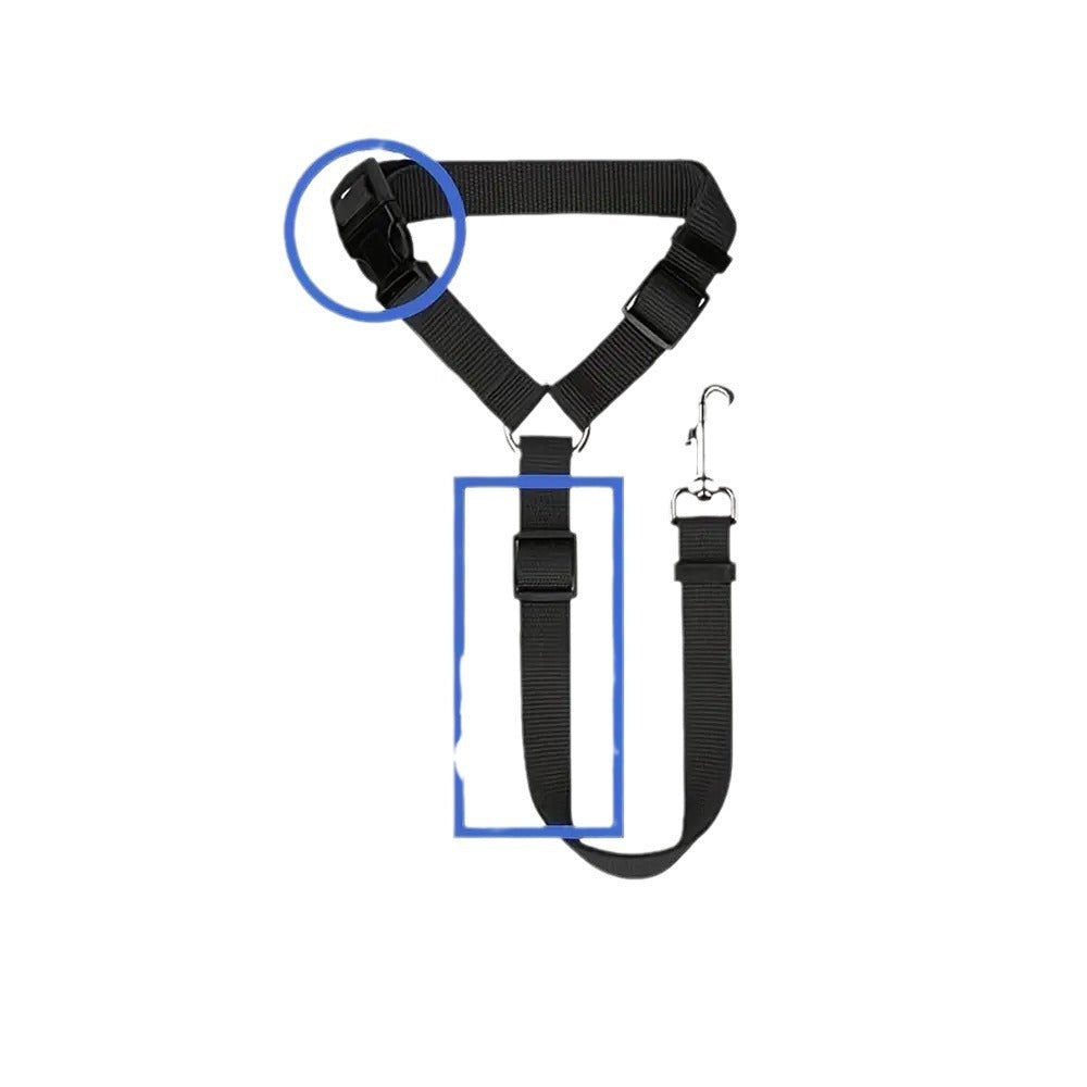 Pet Car Seat Belt Lead Safety Belt Adjustable Harness For Kitten Dogs Collar Pet Accessories