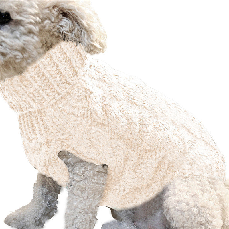 New Pet Sweater Dog Clothes  Pet Supplier Winter Warm Clothing