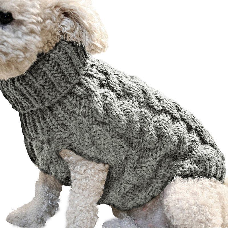 New Pet Sweater Dog Clothes  Pet Supplier Winter Warm Clothing