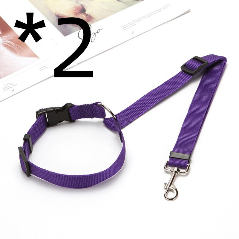 Explosive Pet Car Rear Seat Ring Safety Rope