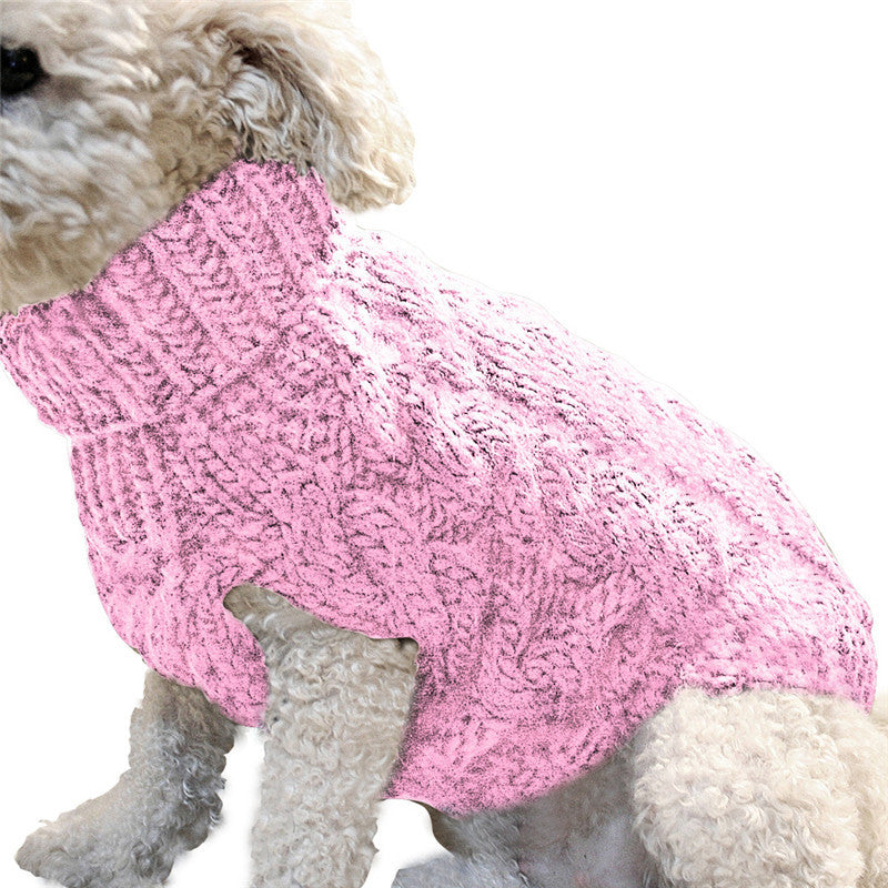 New Pet Sweater Dog Clothes  Pet Supplier Winter Warm Clothing