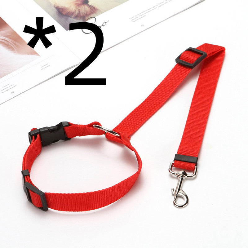 Explosive Pet Car Rear Seat Ring Safety Rope