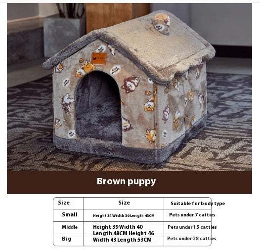 Foldable Dog House Pet