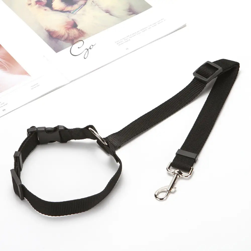 Pet Car Seat Belt Lead Safety Belt Adjustable Harness For Kitten Dogs Collar Pet Accessories